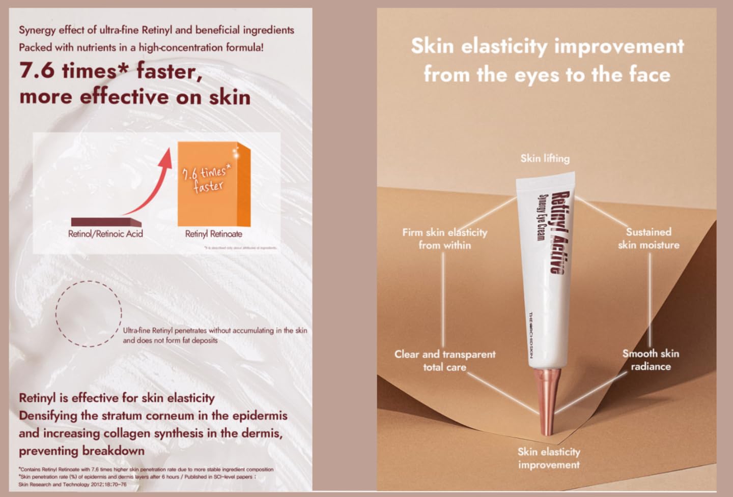 The Orchid Skin] Rentinyl Active Synergy Eye Cream (30 mL