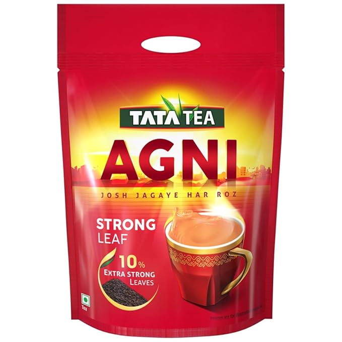 Tata Tea Agni | Strong chai With 10% Extra Strong Leaves | Black Tea | 1.5 kg at Rs. 270