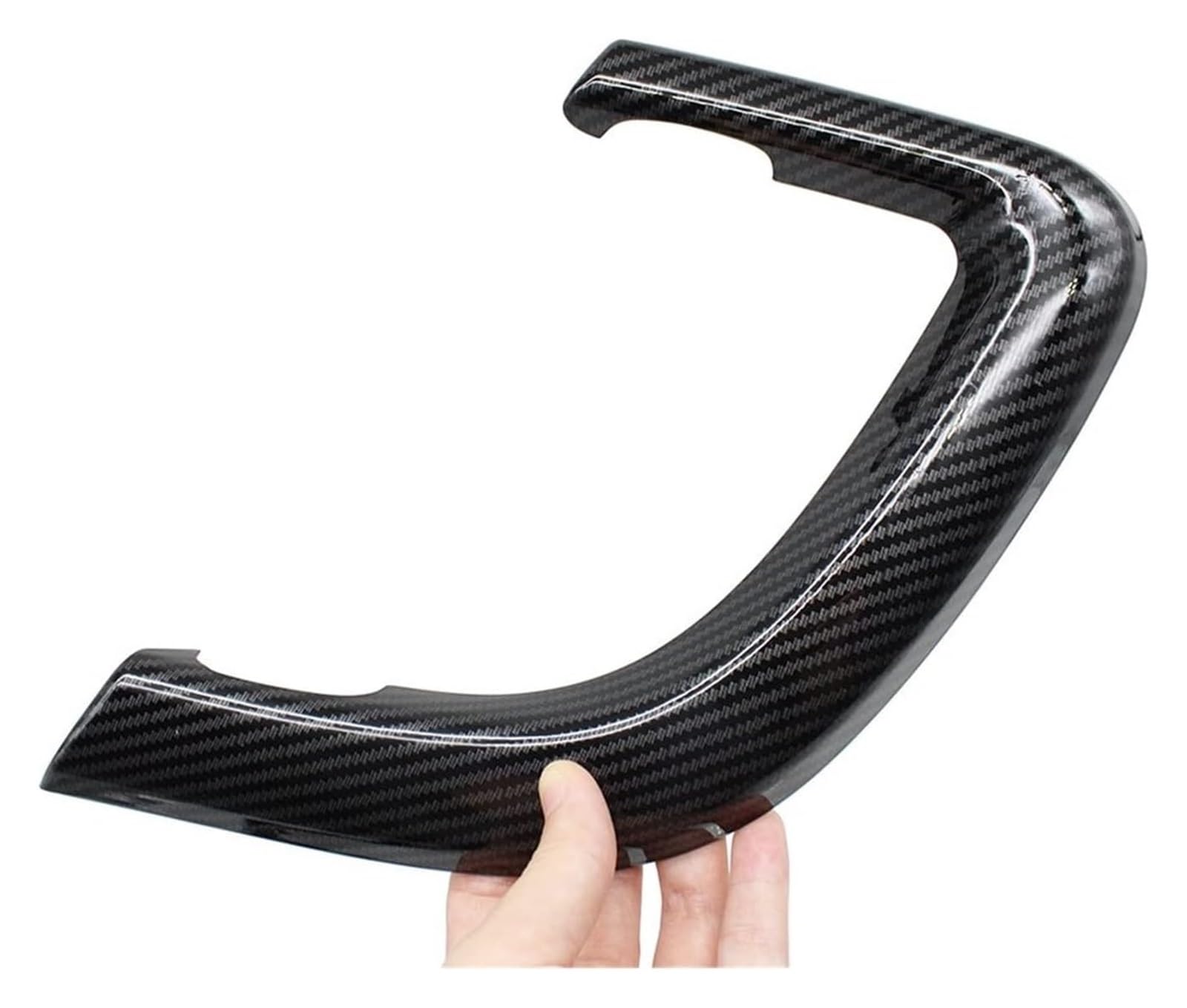 QWQTHGS Car Exterior Door Handle Cap for Discovery 2015-2019 Left Right Car Interior Door Pull Handle Cover Trim Replacement(Carbon Left)