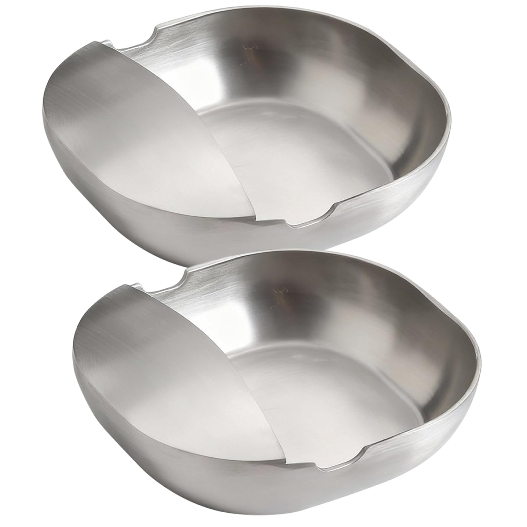 Striegro Stainless Steel Spoon Rest, 2-pack Stainless Steel Spoon Rest & Ladle Holder, 304 Utensil Holder For Kitchen Counter & Stove Top..