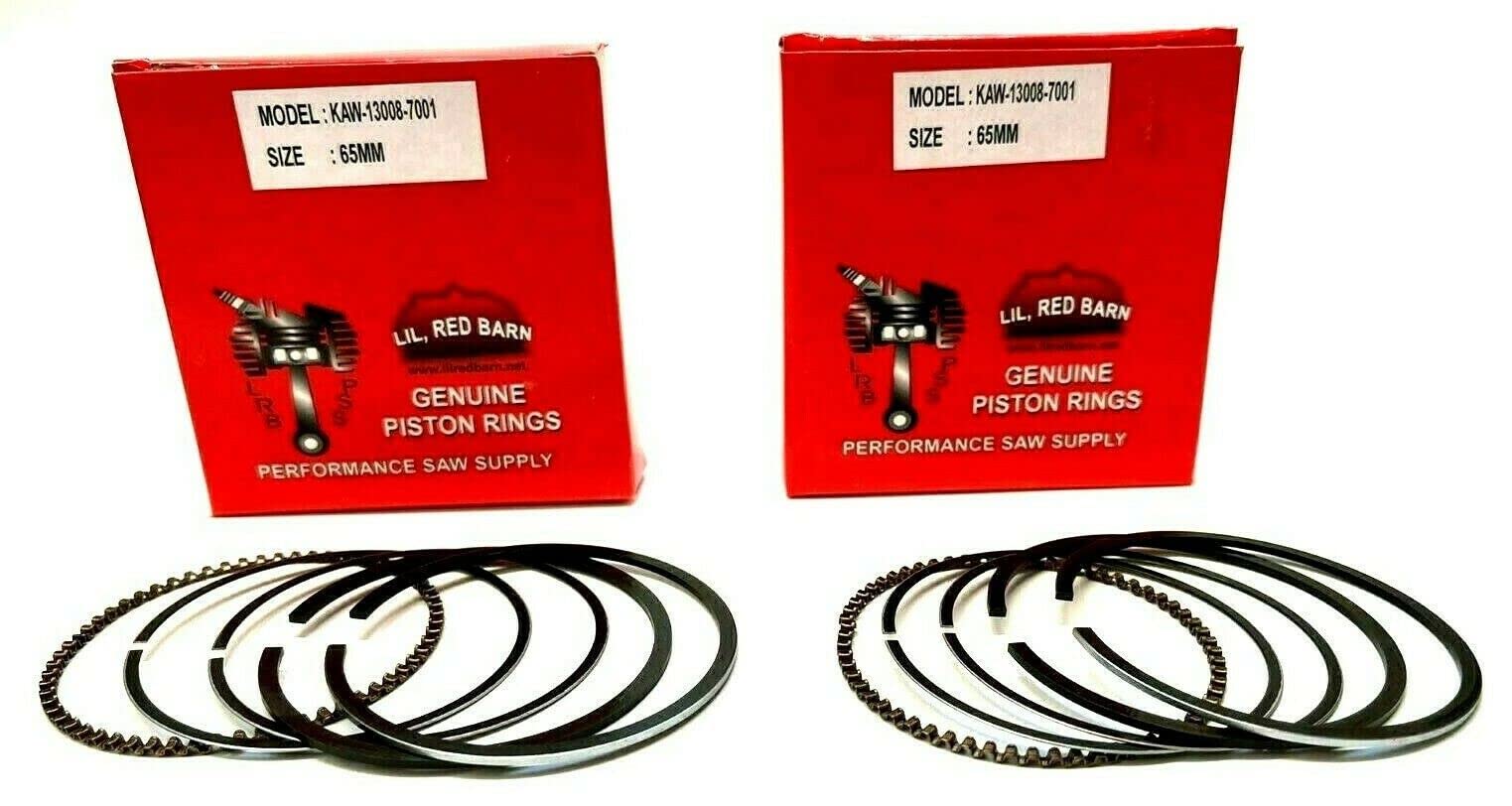 2 Sets Piston Rings 13008-6060 74mm Compatible with Kawasaki FH451V, FH580V Engines Two Day Standard Shipping to All 50 States!