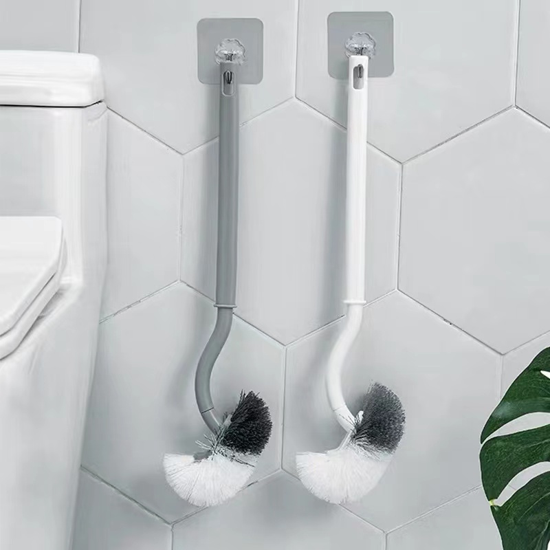 3er Set Klobürsten Mit Randreiniger - Tiefenreinigung Für Toilette