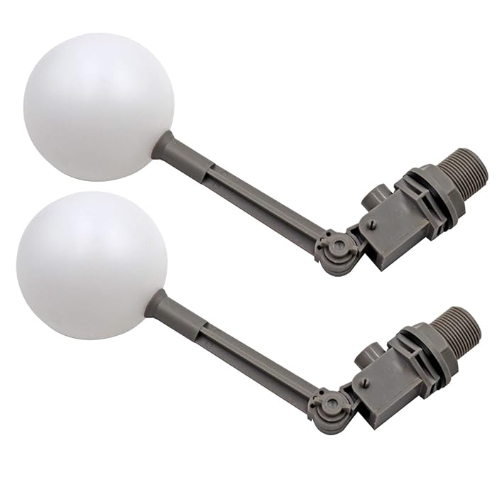 Buy MACGOAL 2 Pieces 3/4 Water Float Valve with Adjustable Arm