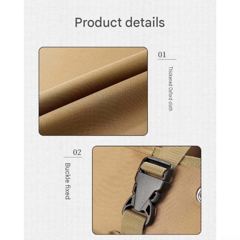 Werkzeugtasche Roll-Up 600D Oxford Wasserdicht Faltbar