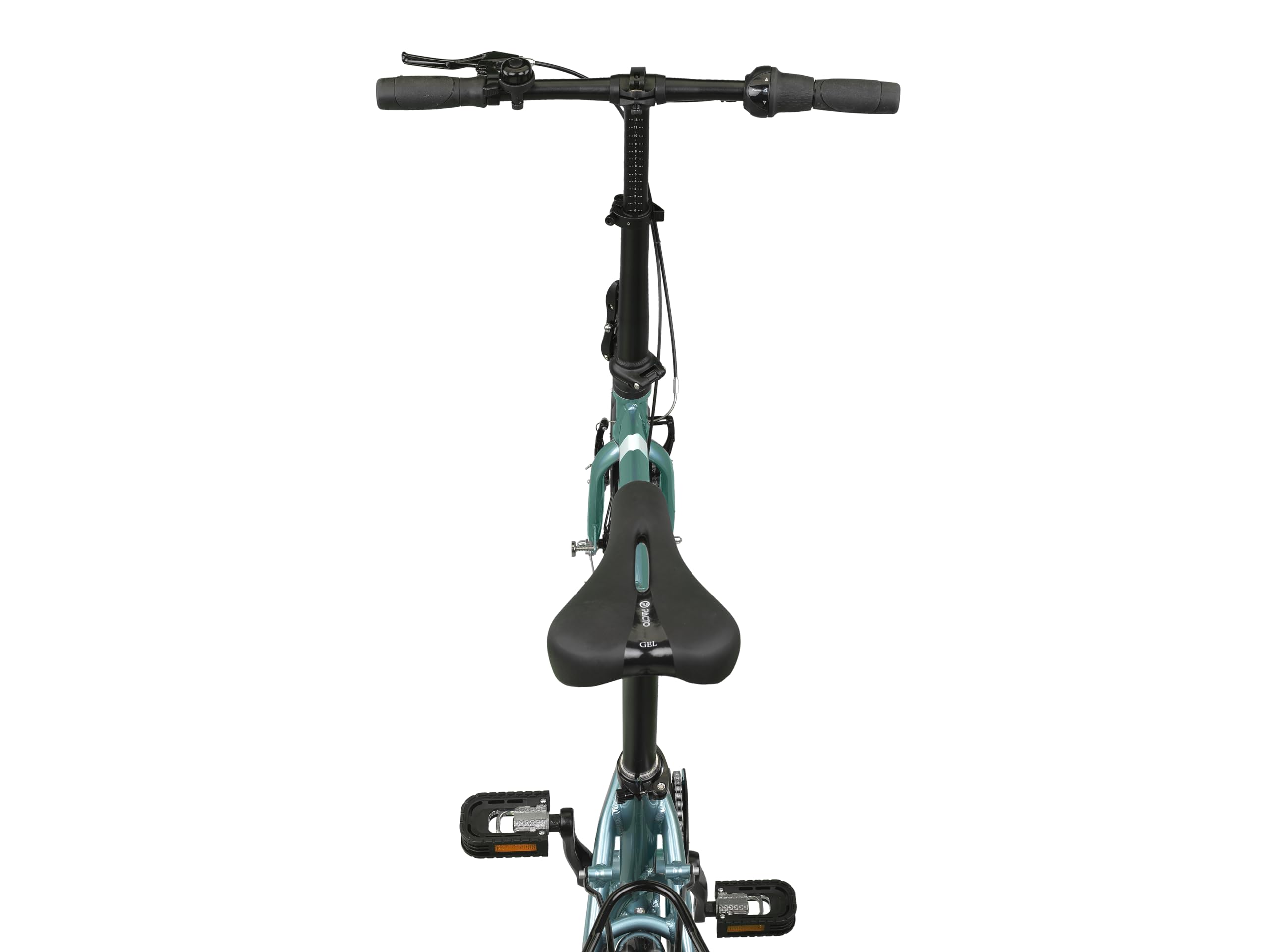 PACTO Five N7 Premium Klappfahrrad Für Erwachsene - Aluminiumrahmen Bike 20 Zoll Aluminiumräder Bicycle, 7 Nabenschaltungen Rücktrittbremse Faltrad Klapprad