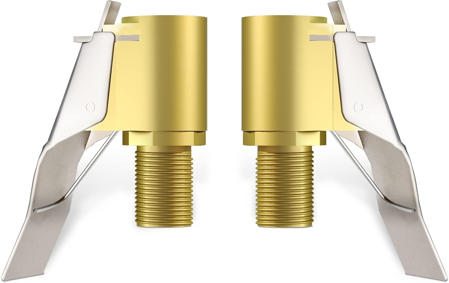 HIYITKS Air Chuck with Clip Adapter, Brass Locking Tire