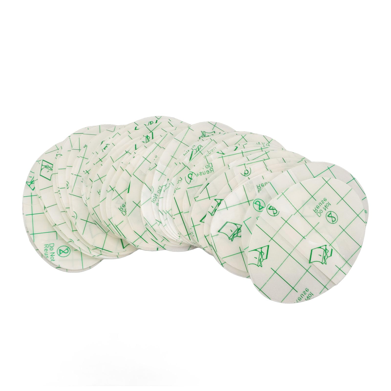 Ear Covers, 50Pcs Disposable Ear Stickers Transparent Ear Patches Shower Swimming Ear Stickers Newborn Ear Plugs Kids Disposable Ear Tape for Shower Swimming