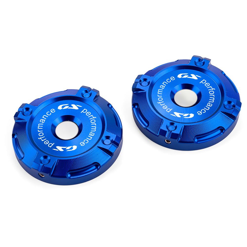 2 pezzi per R1300GS GS1300 R1300 GS R 1300GS Adventure ADV 2024 2025 2026 Accessori Moto Decorativo Copertura Ammortizzatore Alluminio Forcella Anteriore R 1300 GS 1300gsa GSA (Blu)