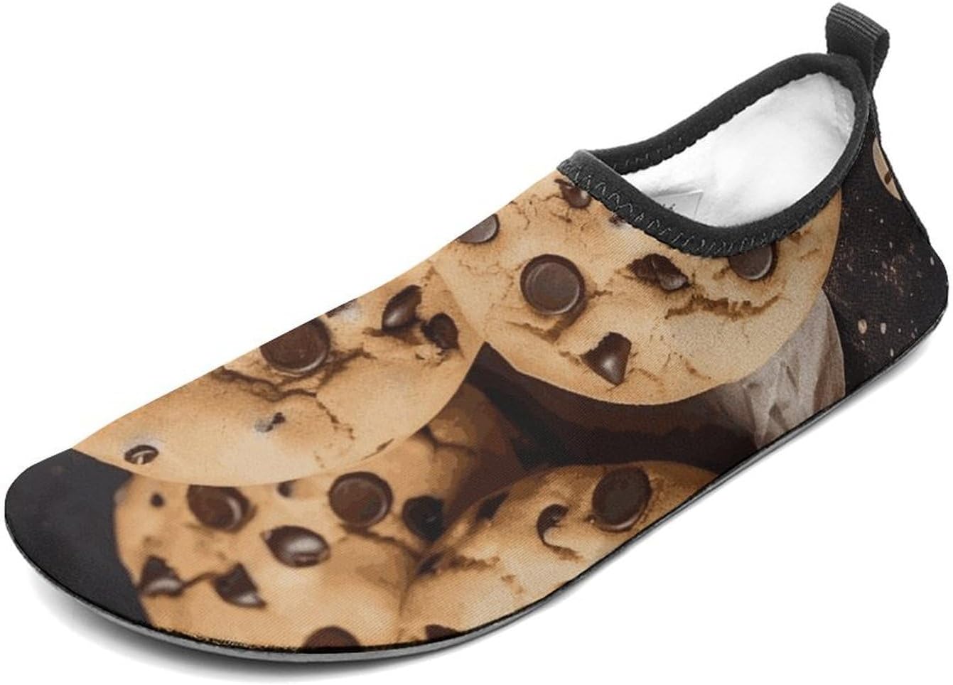 Water Shoes for Women Men Swim Beach Shoes Quick Dry Barefoot Aqua Shoes Chocolate Chip Sport Shoes Hiking Shoes 11/12men