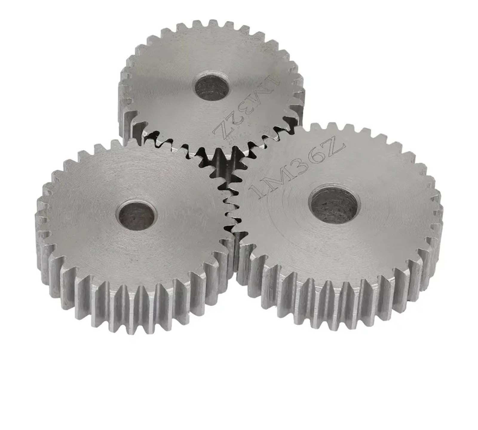 Ingranaggio cilindrico 1M 81/82/83/84/85/86/87/88/89/90 Denti 10 mm Foro di processo Ruota dentata Materiale in Acciaio a Basso tenore di Carbonio Ingranaggio Piatto(85T-Bore 10mm)