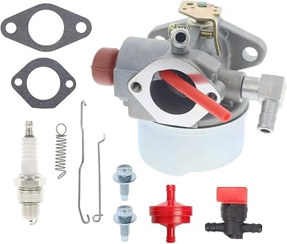 640262 Carburetor for Tecumseh LEV110 LEV115 LEV120 Engines 640173 640174 640262A with 34336A 32653 Link 36281 Spring