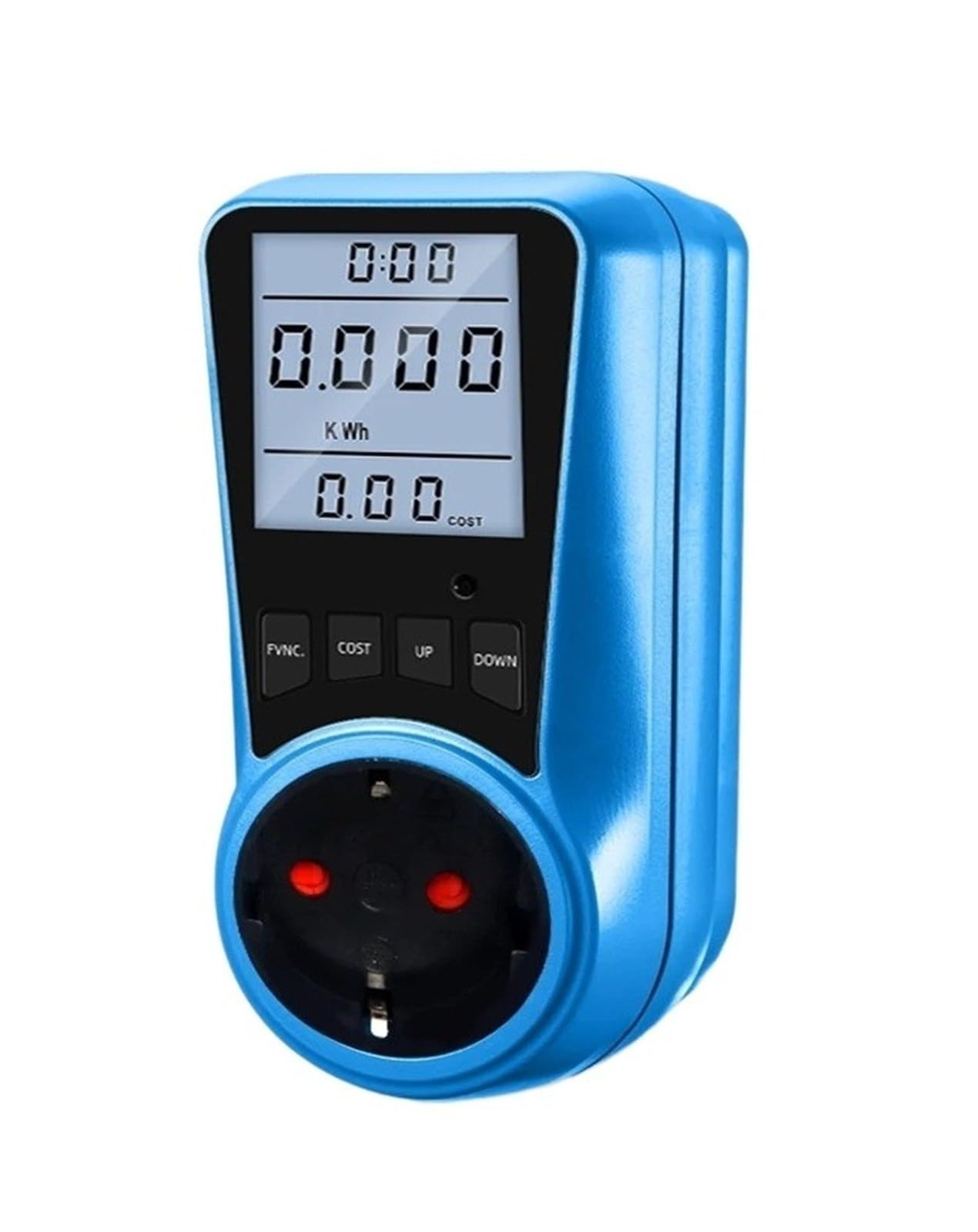 Digitaler Leistungsmesser, Wattmeter, Steckdosenleistung