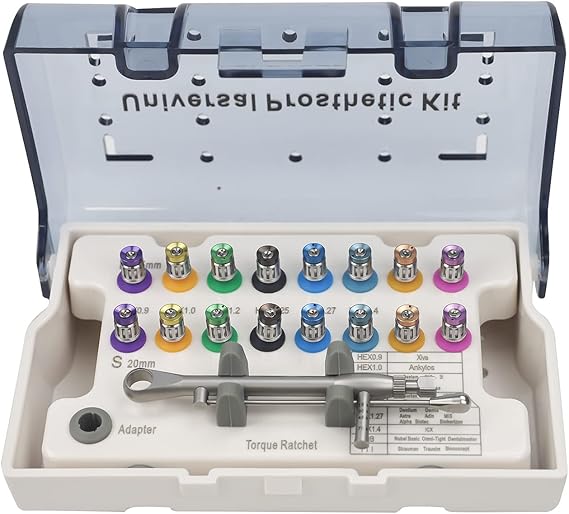 Universal Implant Torque Wrench Screwdriver Prosthetic Kit 1070NCM