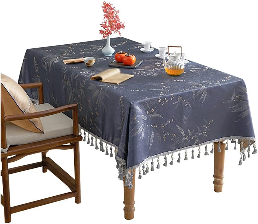 Chinese Tablecloth Country Pastoral Coffee Table Dining Table Cloth Fabric(130 * 220cm)