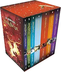 Box Harry Potter vermelho (edição “britânica”)