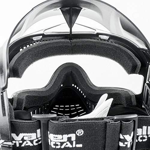 Valken Paintball Goggles - MI-5 Bulk-Black - Image 4