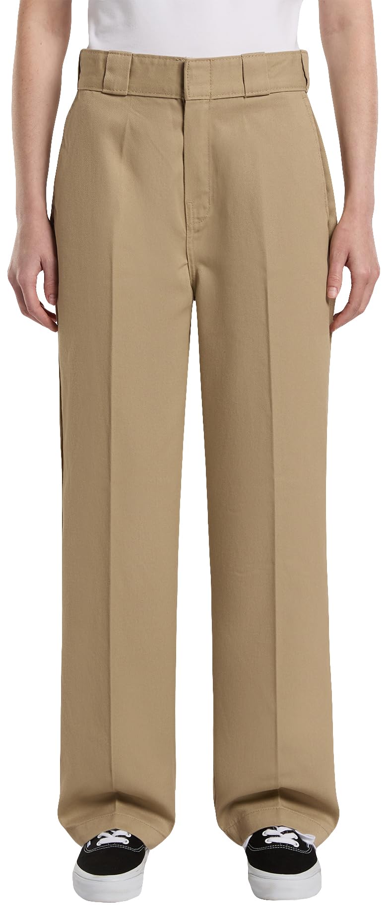 Dickies Elizaville Rec Women's Pants, Khaki, Waist 26, Model DK0A4XKBKHK1