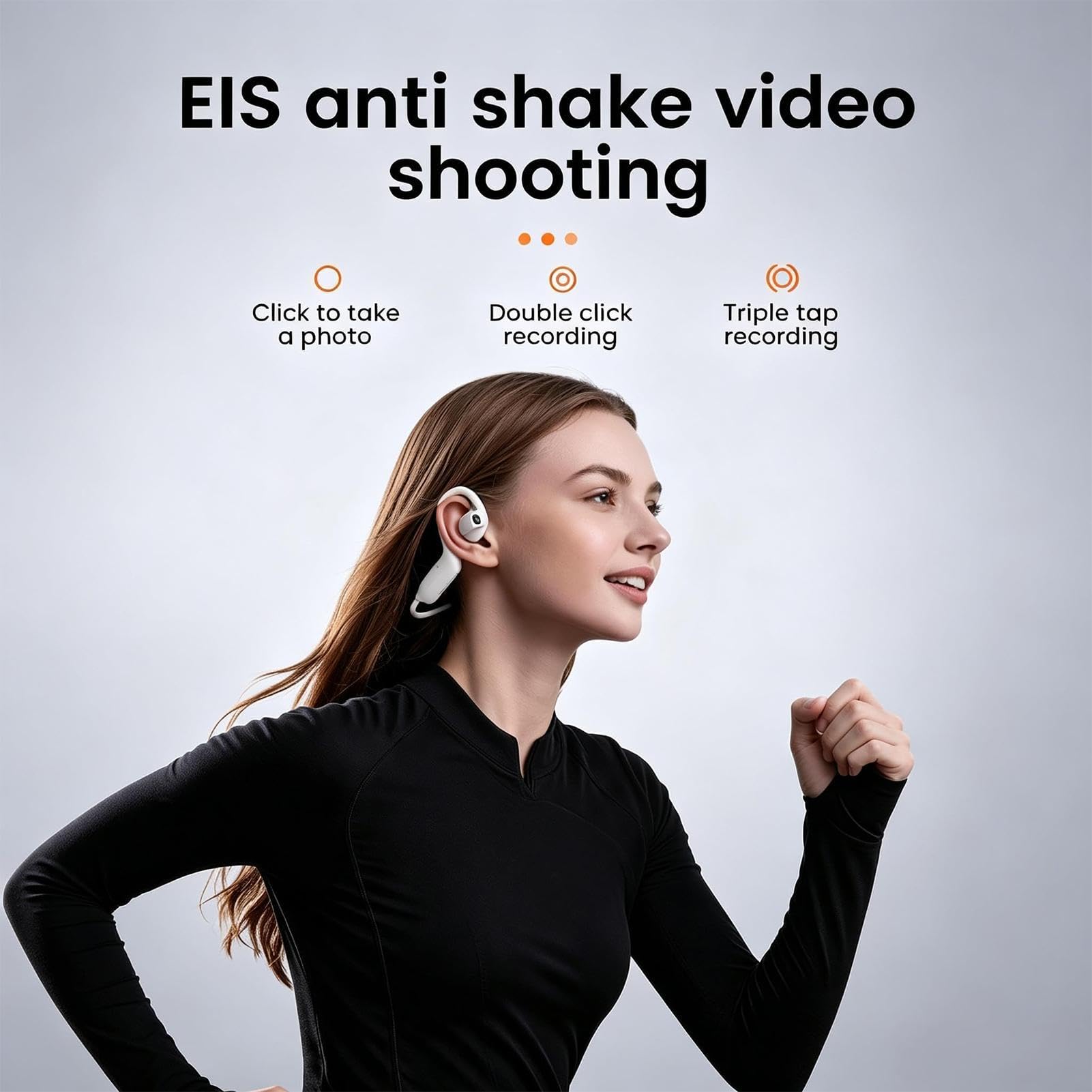 Casque Open Ear Écouteurs Sans Fil à Oreille Ouverte avec Traduction IA et