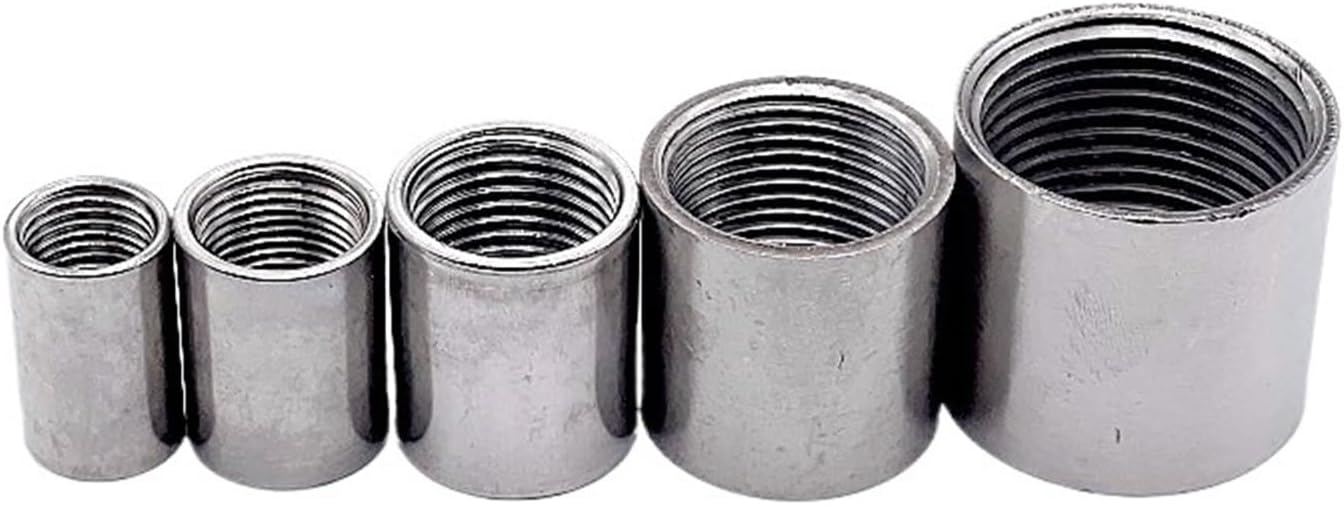 1pc 304 Stainless Steel 1/8"1/4"1/2"3/8" 3/4" 1" 1-1/4" 1-1/2"BSPT Female Threaded Pipe Fittings gas connector adapter(1/8")