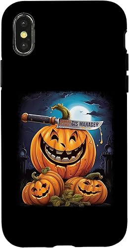 Vista 7 de iPhone 11 GIS Manager Funny Halloween Fun Pun Spooky Case
