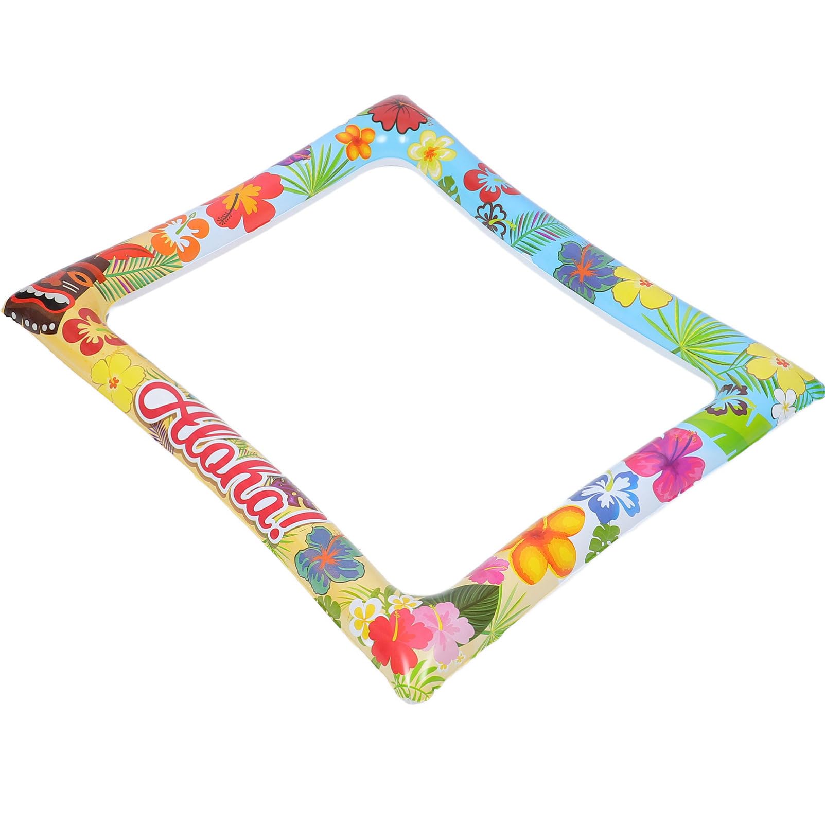 TOYANDONA 5 Piezas Marco de Fotos Inflable de Verano para Fiesta Accesorio de Fotomatón para Diseño de Playa