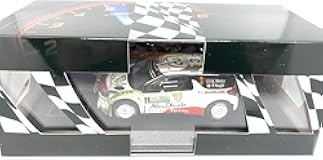 OPO 10 - 1&sol;43 car Compatible with Citroen DS3 WRC White Meeke - Nagle Rally Argentina 2015-1512
