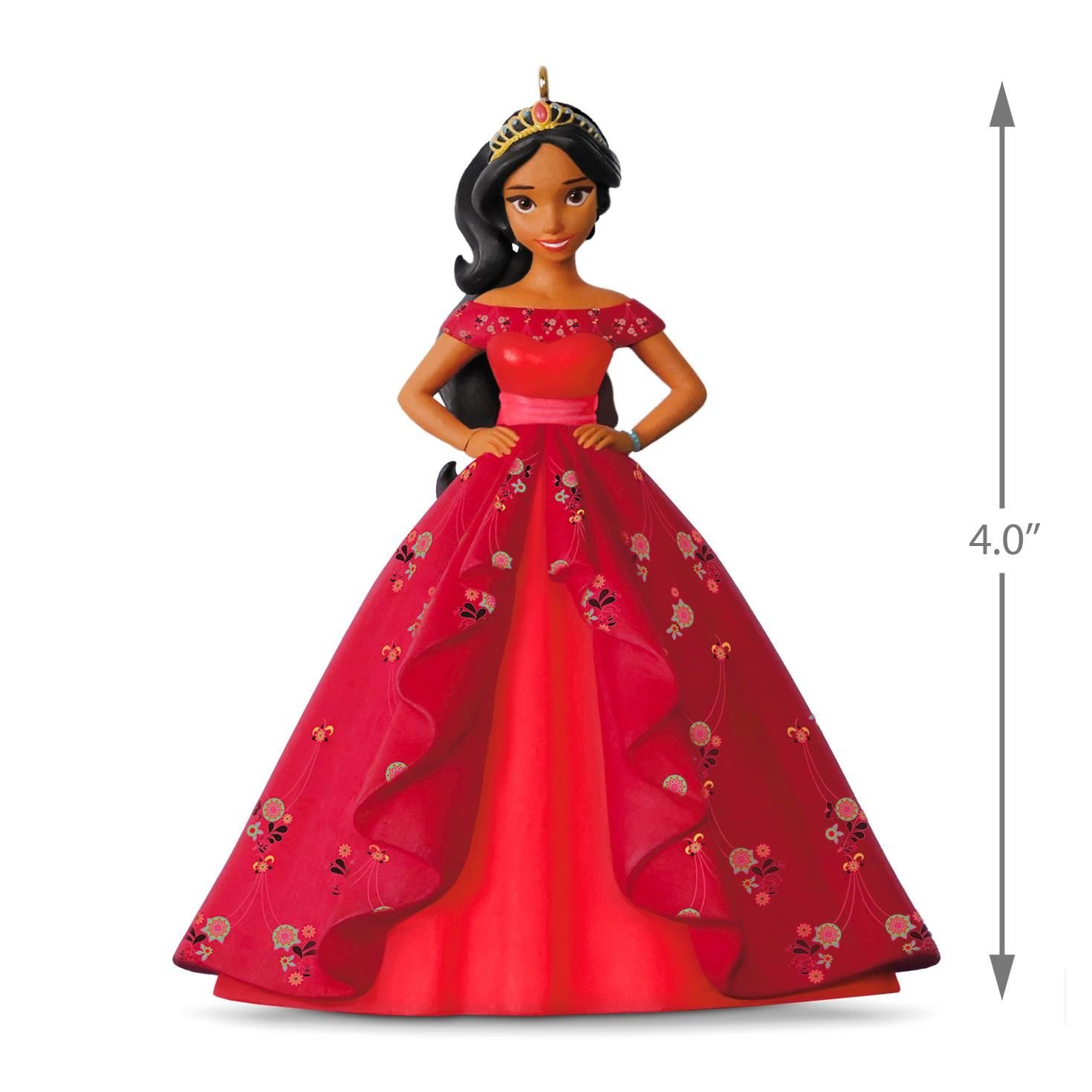 Amazon.com: Hallmark 1595QXD6275 Disney Elena of Avalor Keepsake Christmas  Ornaments : Home & Kitchen