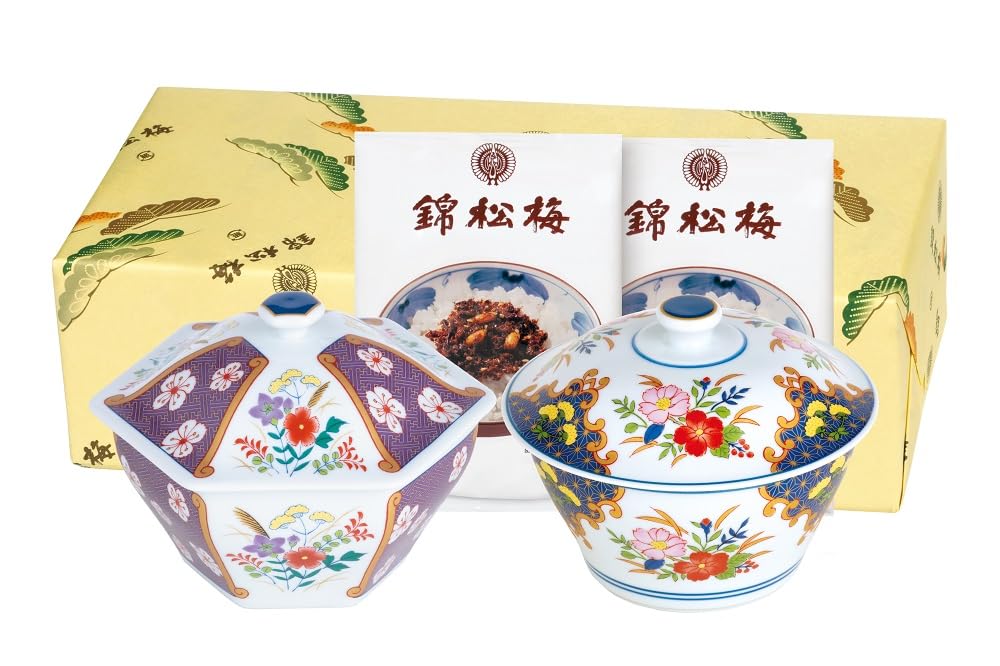 Amazon.co.jp: 錦松梅 有田焼容器入（佃煮ふりかけ90g×2袋） : 食品 