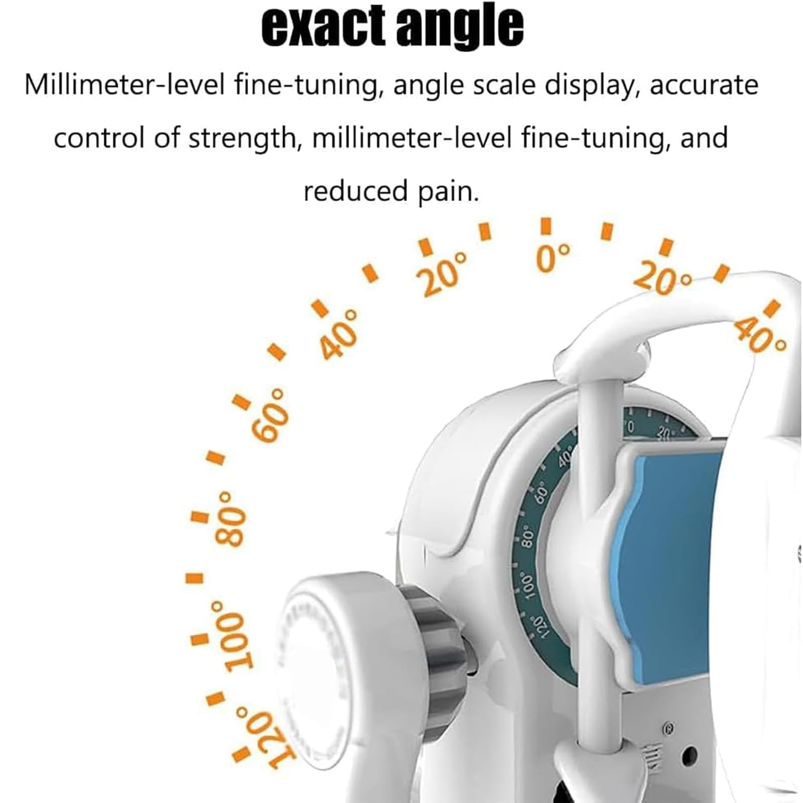 Appareil D'exercice Pour Poignet Et Coude, Angle De Rotation De 120°, Réglage De La Force Sur 9 Niveaux Et Réglage De La Vitesse Sur 3 Niveaux, Pour Hémiplégie Et Appareils Articulaires