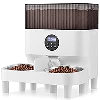 Sailvono Distributore Automatico Cibo Gatti, Dispenser Cibo Gatti con Programmabile