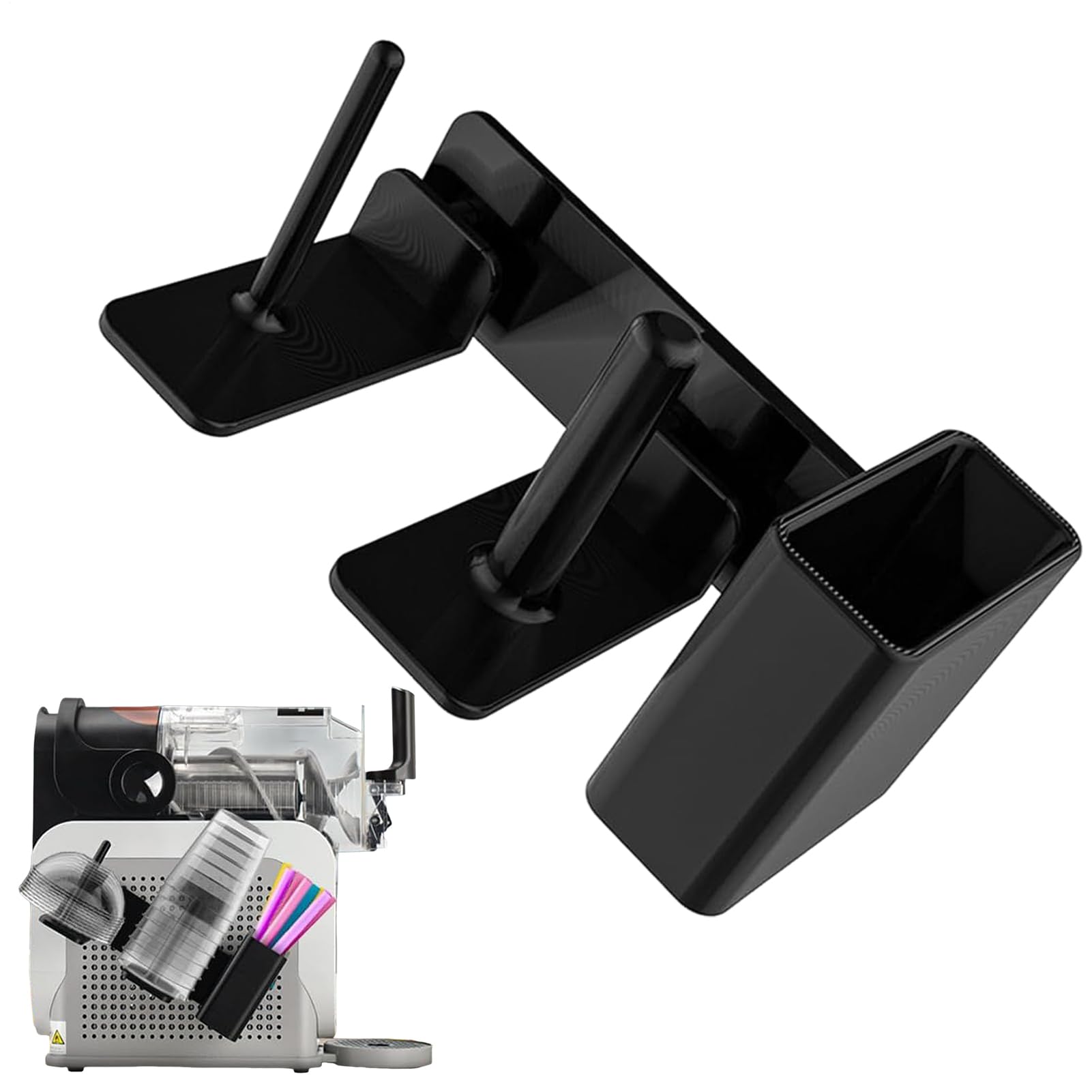 Organiseur Gobelets Couvercles Machine Granité FS301 FS300 - Distributeur Empilable Accessoires Smoothie