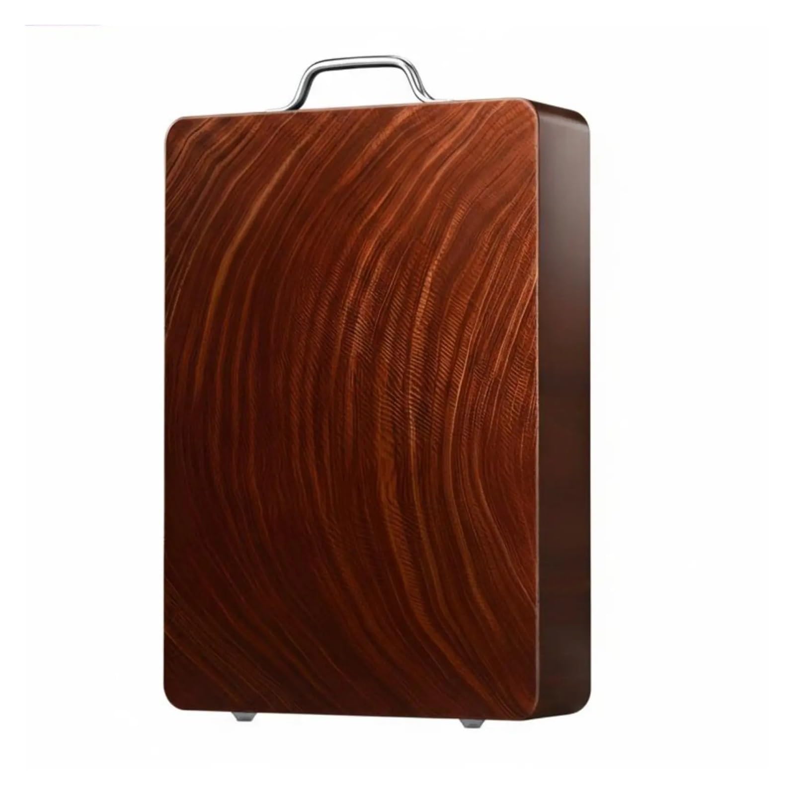 Planche à découper en bois dur épais rectangulaire pour cuisine