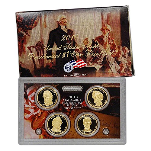 2010 S US Mint Presidential $1 Coin Proof Set