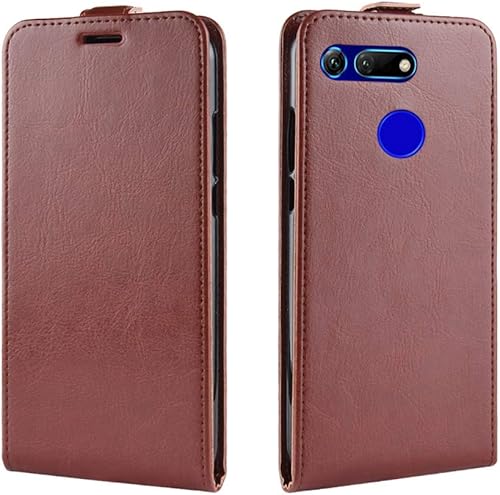 Custodia Flip Portafoglio Custodia per Huawei Honor View Marrone Custodia Flip Portafoglio Custodia per Huawei Honor View Marrone