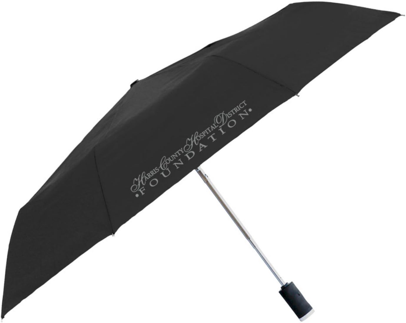 PremiumConnection RainWorthy Patio Outdoor 42" LED Umbrella - Black