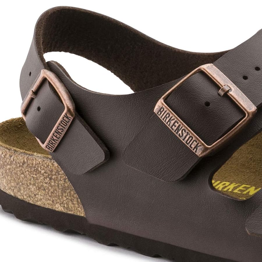 Amazon.com | Birkenstock Milano Men's Sandals, Brown, 40