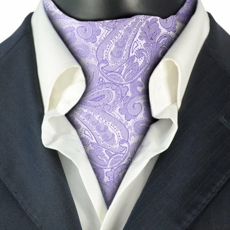 Image of The Tie Hub Microfibre Cravat for Men - Formal & Wedding Occasion Wear