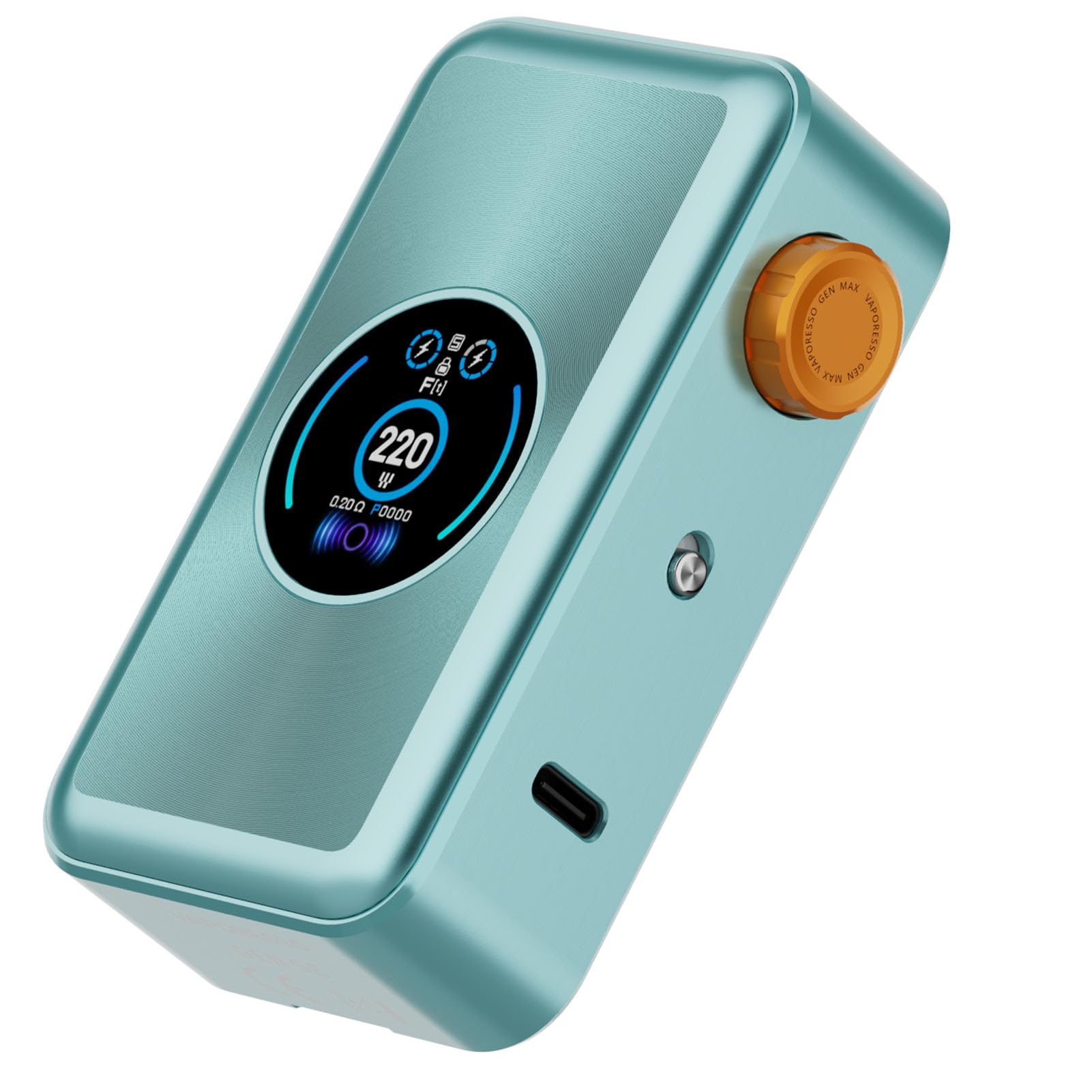 Vaporesso GEN MAX Mod - 220W Box Mod Support 510 Thread Atomizer itank T  Tank, DTL Vaping, Battery (Not Included), 0.96 Inch TFT Screen E-Cigarette  Vaporizer No Nicotine (Blu ghiaccio) : Amazon.it: Elettronica
