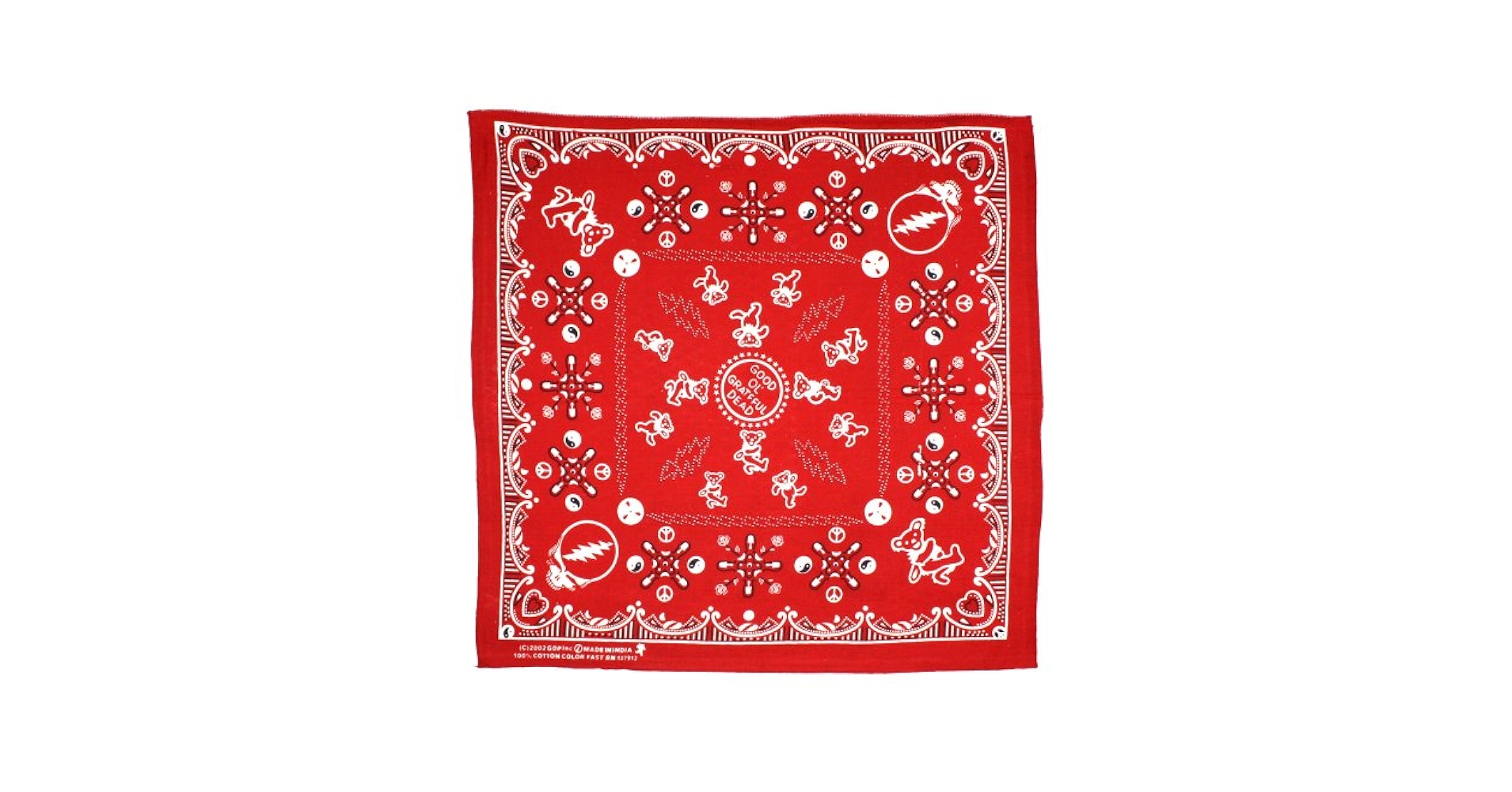 Amazon.com: Sunshine Joy Good Ol' Grateful Dead Bandana