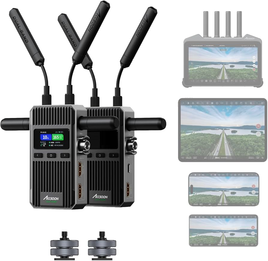 Amazon.com: Accsoon CineView 2 SDI HDMI Wireless Video