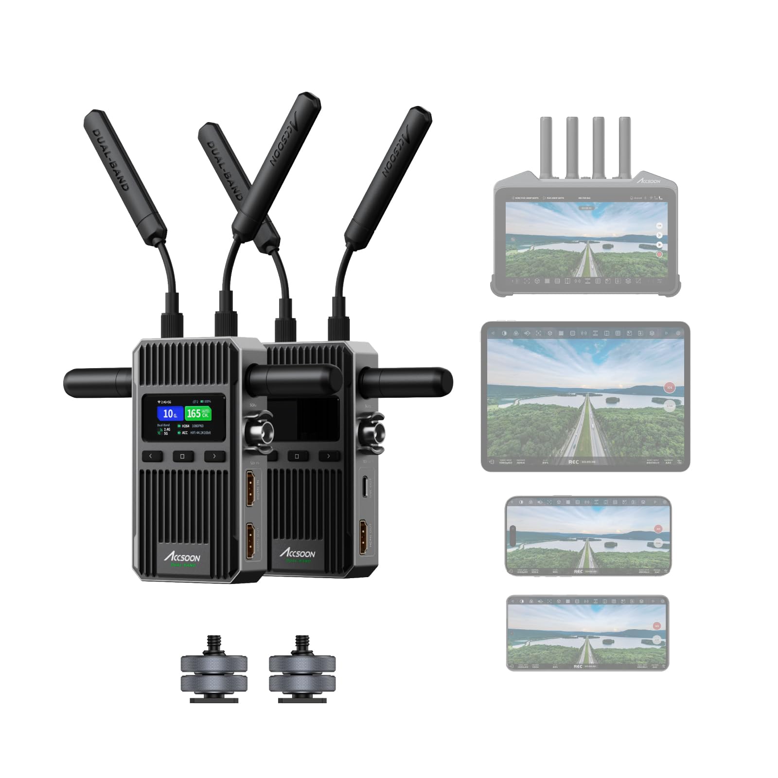 Amazon.com: Accsoon CineView 2 SDI HDMI Wireless Video