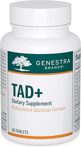 Genestra Brands TAD+ Soporte para la vista, la piel, las membranas y la función inmune 60 tabletas