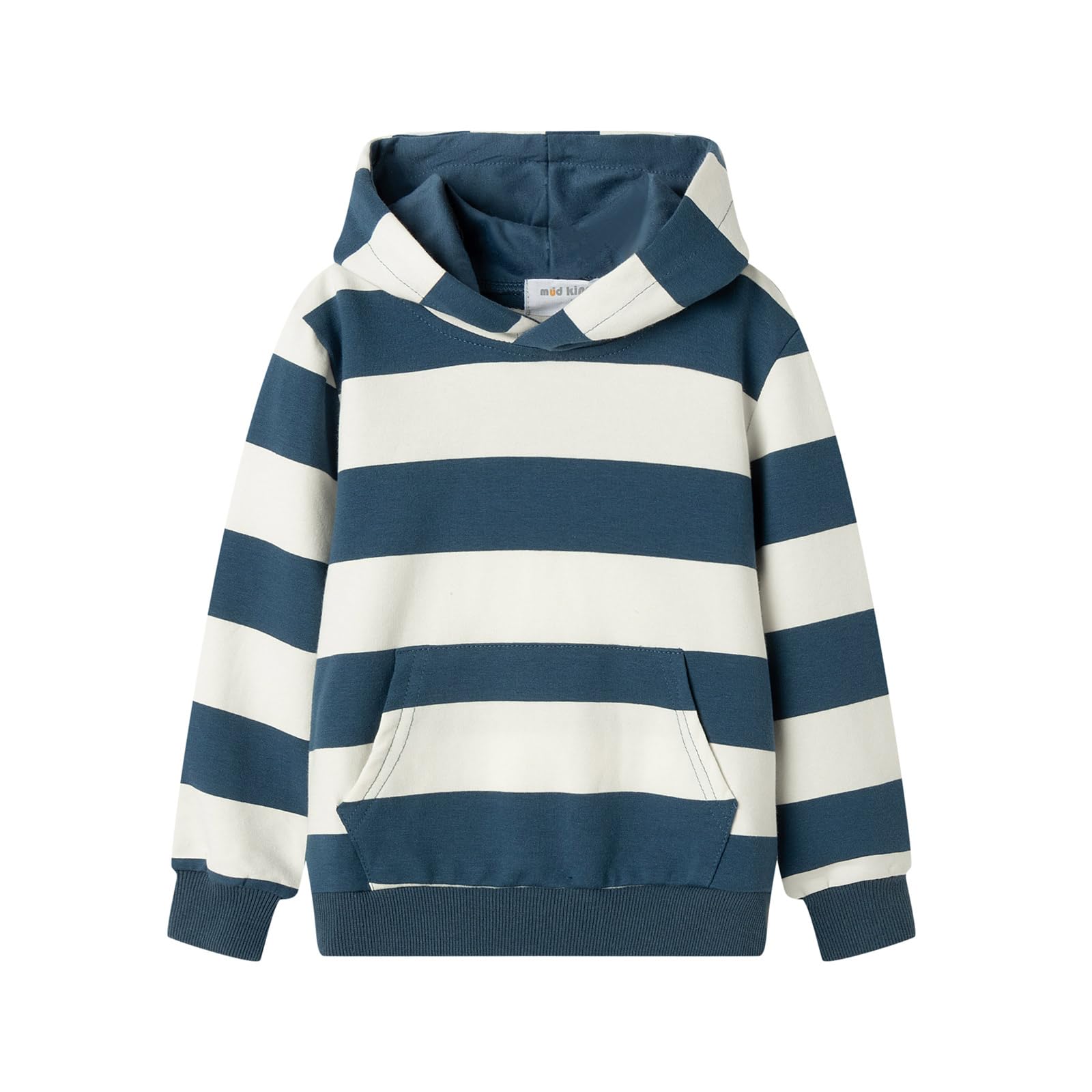 Mud Kingdom Little Girls Boys Hooded Sweatshirt Jersey Cotton Pullover Fashion Spring Fall
