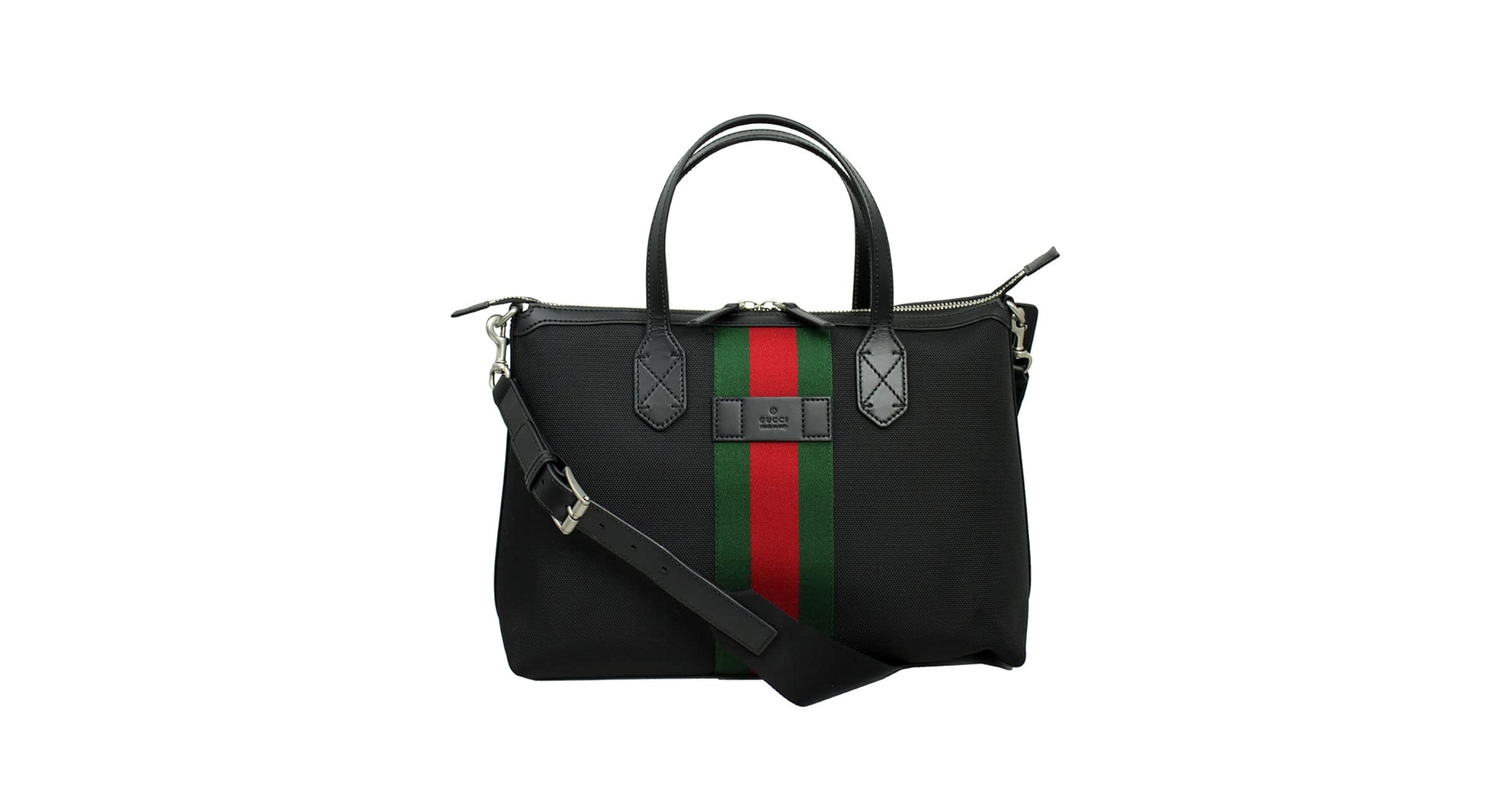 GUCCI 2wayキャンパストート 中古・古着通販】GUCCI (グッチ) 2WAYバッグ トートバッグ