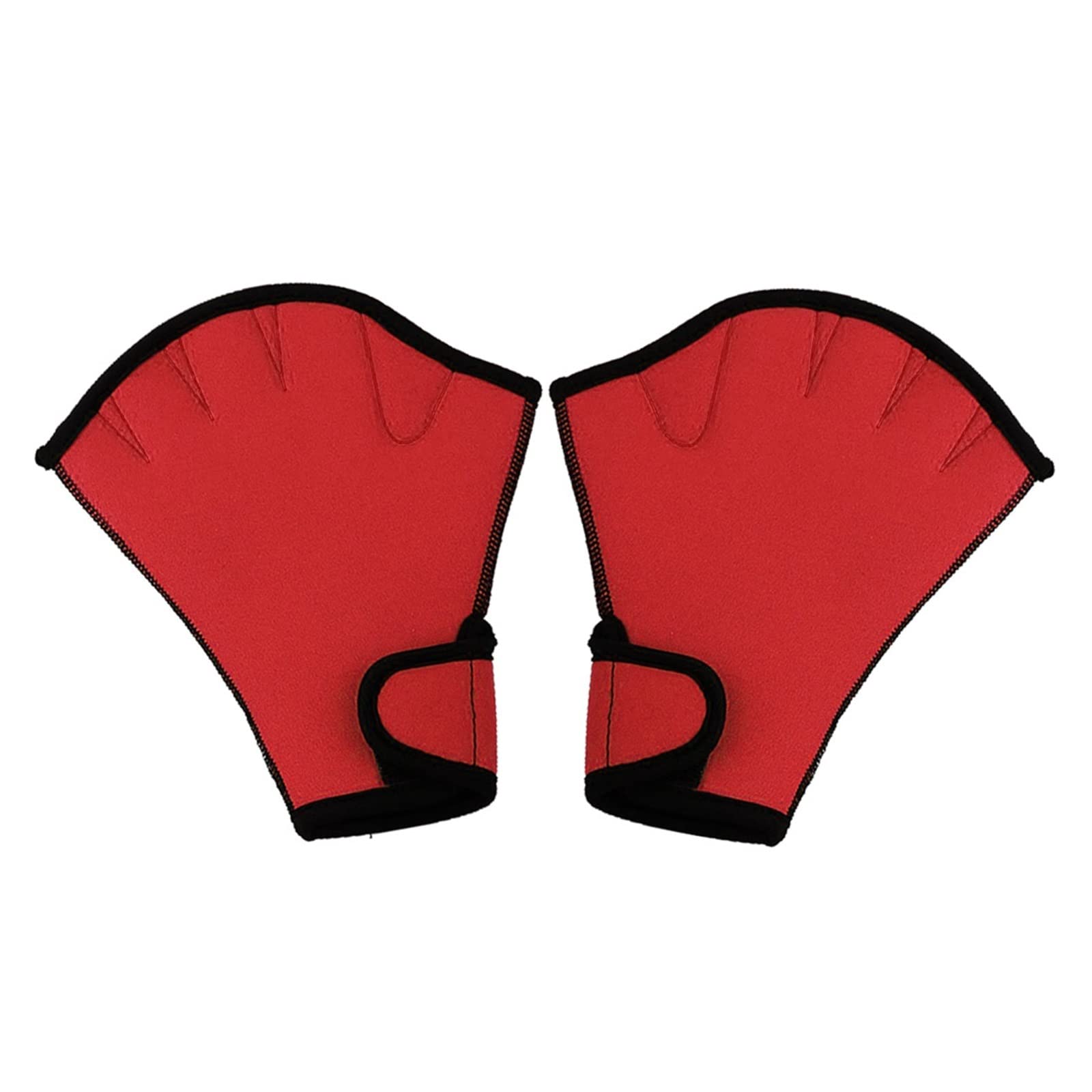1 para rękawiczek do pływania Aquatic Fitness Wodoodporność Aqua Fit Paddle Training Rękawiczki bez palców Sprzęt nurkowania