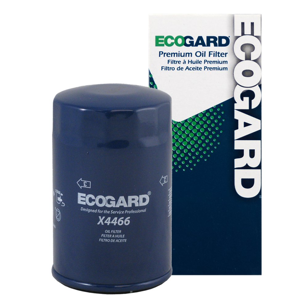 ECOGARD X4466 Premium Spin-On Engine Oil Filter for Conventional Oil Fits Mercedes-Benz 300E 3.0L 1986-1993, 190E 2.6L 1987-1993, 190E 2.3L 1985-1993,
