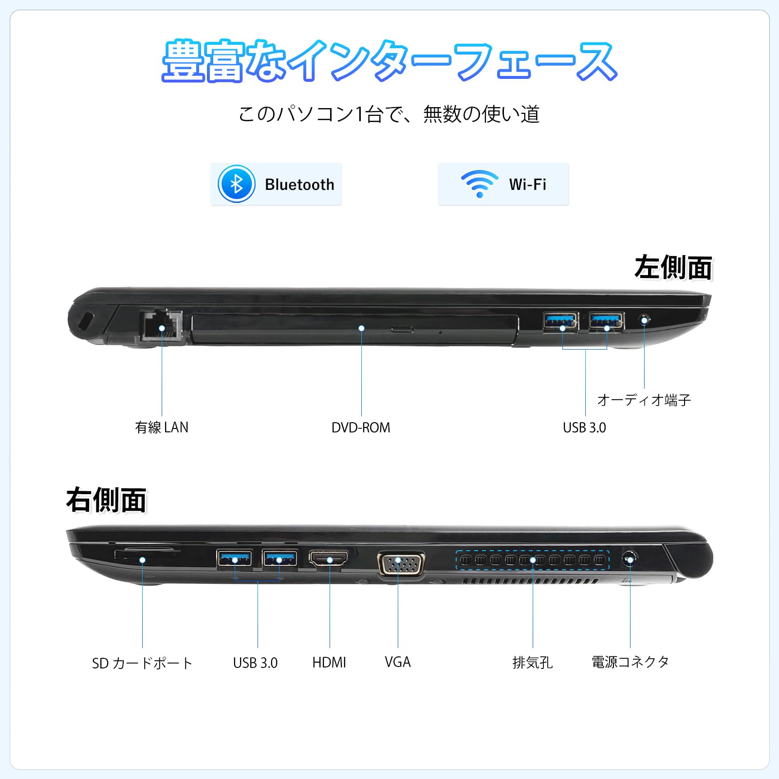 Amazon.co.jp: 【整備済み品】ノートパソコン 中古 東芝 Dynabook B65 
