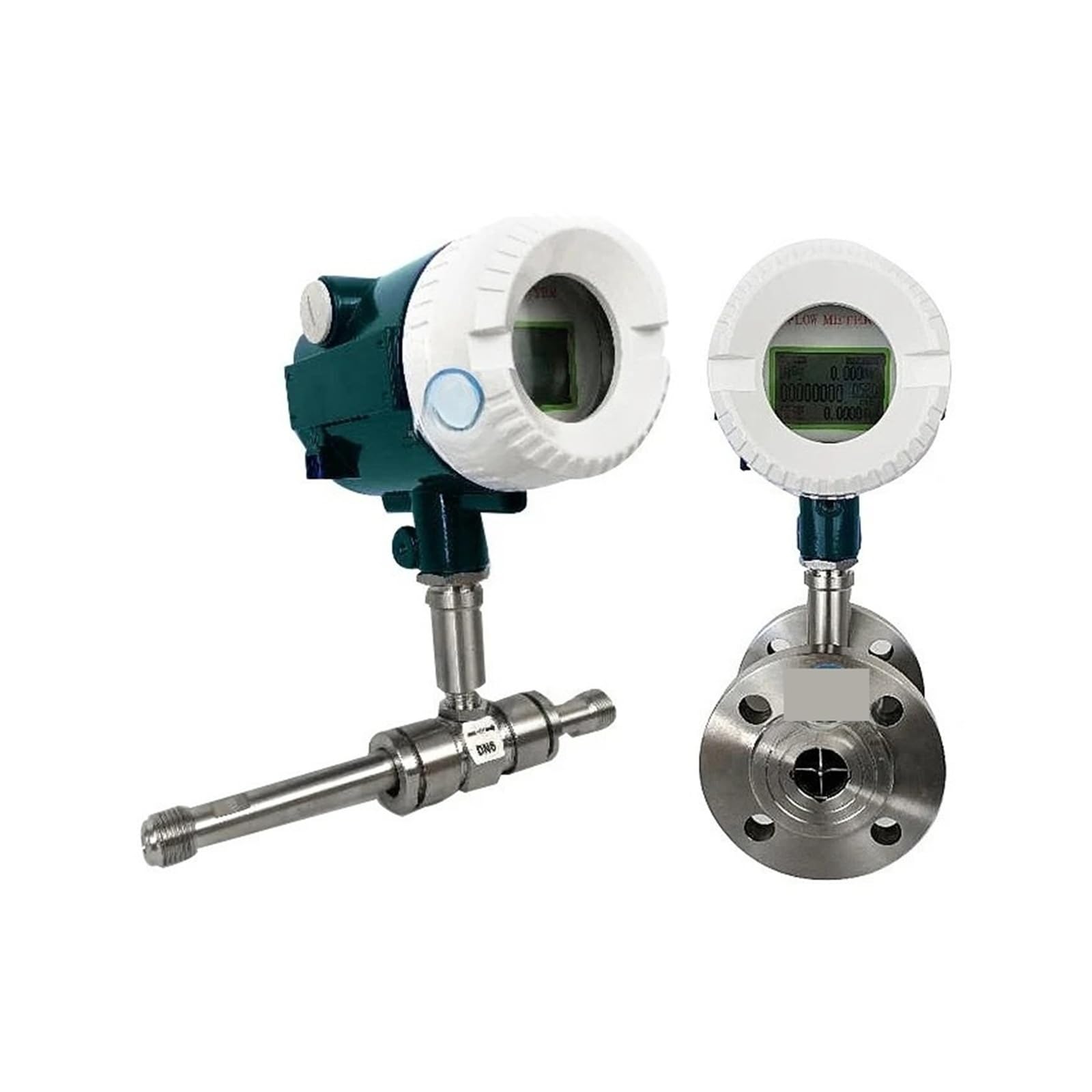 HHB18I Wheel Flowmeter Liquid Water Threaded Flange Flow Meter(DN15 pulse output)