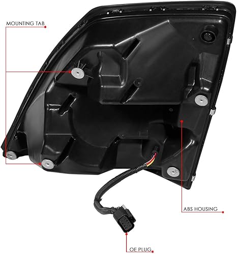 Miniatura 6 de Auto Dynasty Faros delanteros de proyector de señal de giro secuencial con doble LED Halo DRL compatible con Volvo VN VNL 300 400 430 630 740 04-18,