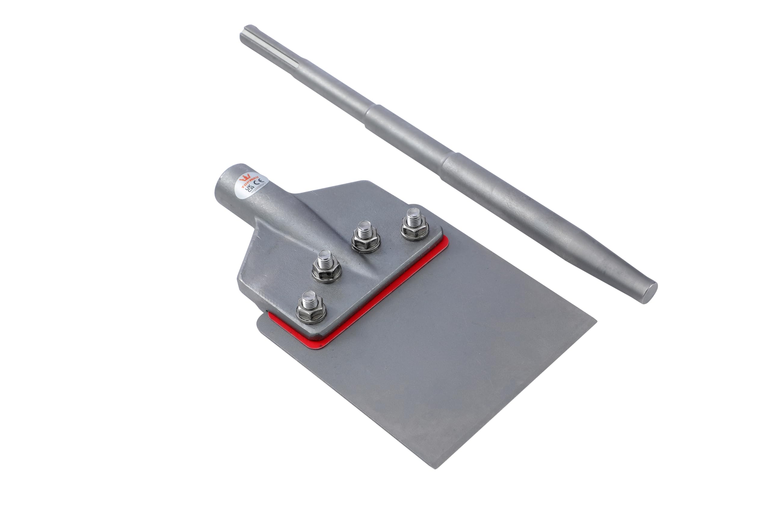TOPWAY SDS Max Scalpello per Piastrelle 6 Pollici (610x150 mm) Raschietto per Pavimenti, Scalpello a Spatola per Rimozione di Piastrelle, Tappeti, Linoleum 121133